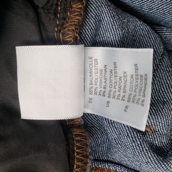 NWT Kendall & Kylie Kontouring Mid Rise Skinny Blue Jeans Size 13/14 - Picture 12 of 12